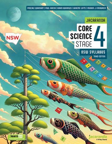 Jacaranda Core Science Stage 4 NSW Syllabus 3E learnON and Print  by Paul Arena (Roseville College) at Abbey's Bookshop, 
