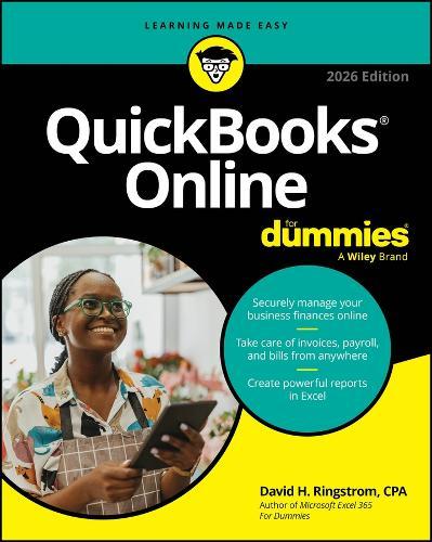 QuickBooks Online For Dummies, 2026 Edition  by David H. Ringstrom at Abbey's Bookshop, 