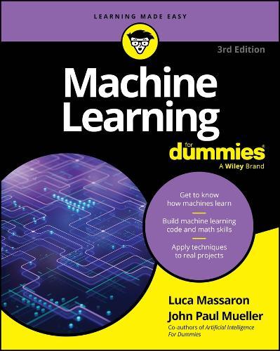 Machine Learning For Dummies  by Luca Massaron at Abbey's Bookshop, 