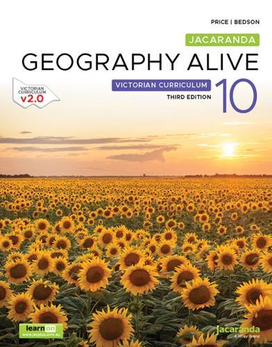 Jacaranda Geography Alive 10 Victorian Curriculum, 3e learnON and Print  by Jill Price (Xavier College) at Abbey's Bookshop, 