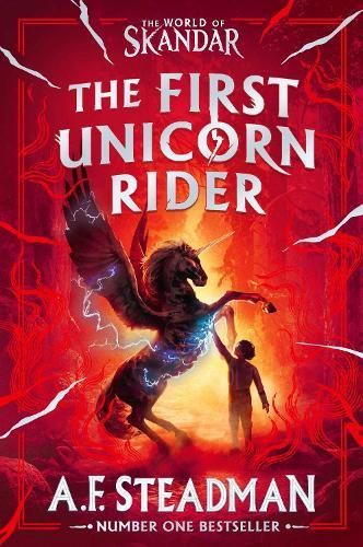 The First Unicorn Rider (World of Skandar)  by A.F. Steadman at Abbey's Bookshop, 