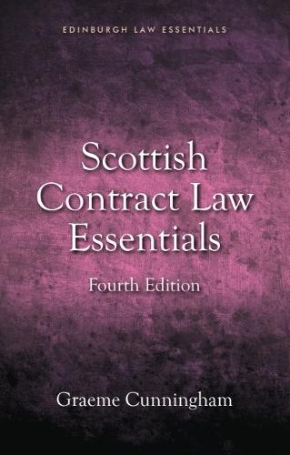 Scottish Contract Law Essentials: 4th edition