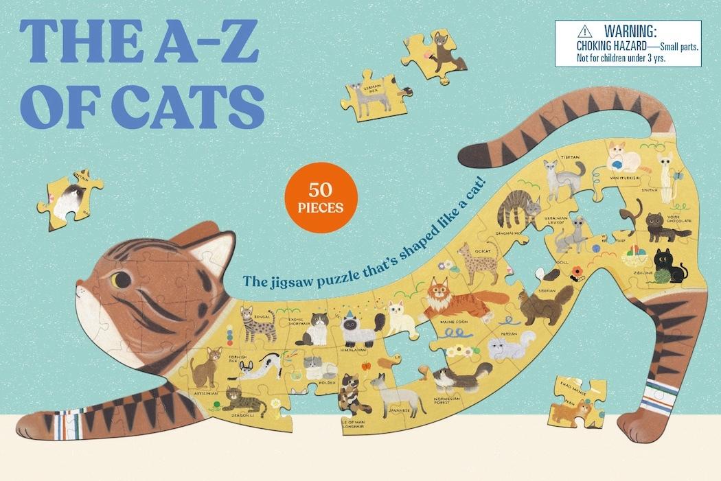 A-Z of Cats (Jigsaw Puzzle 50 Piece)