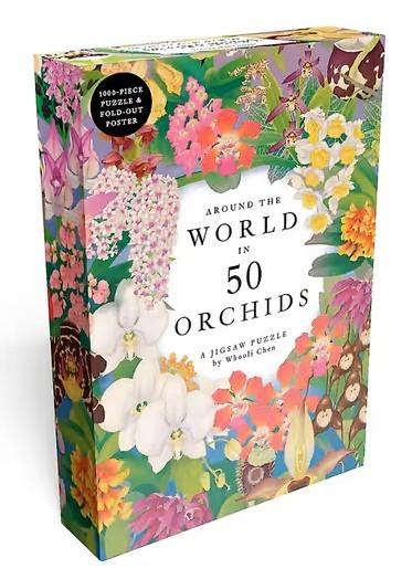Around the World in 50 Orchids (Jigsaw Puzzle 1000 Piece)