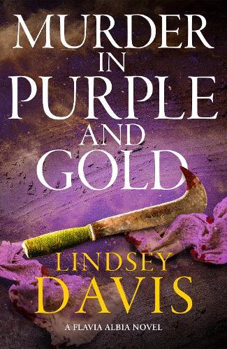 Murder in Purple and Gold  by Lindsey Davis at Abbey's Bookshop, 