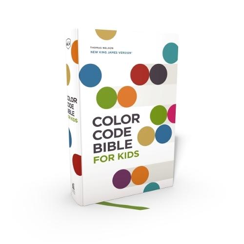 NKJV, Color Code Bible for Kids, Hardcover, Comfort Print  by Thomas Nelson at Abbey's Bookshop, 