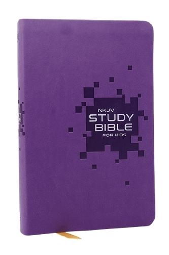 NKJV Study Bible for Kids, Purple Leathersoft: The Premier Study Bible for Kids  by Thomas Nelson at Abbey's Bookshop, 
