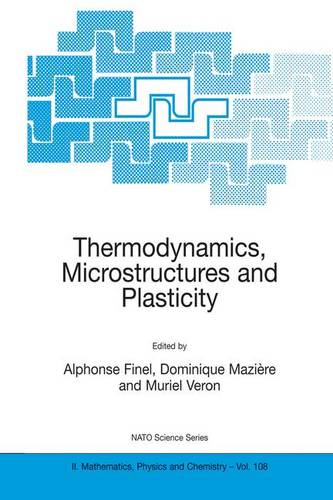 Thermodynamics, Microstructures and Plasticity  by Alphonse Finel at Abbey's Bookshop, 