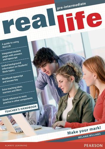 Real Life Pre Intermediate Teachers Handbook PRICE ONLY WHILE STOCK LASTS  by Melanie Williams at Abbey's Bookshop, 