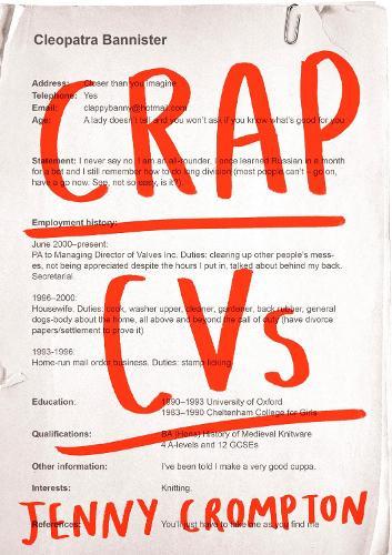 Crap CVs  by Jenny Crompton at Abbey's Bookshop, 