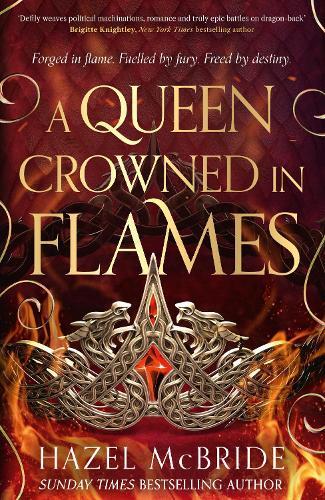 A Queen Crowned in Flames  by Hazel McBride at Abbey's Bookshop, 