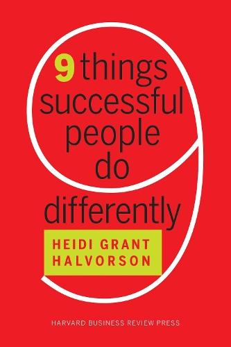 Nine Things Successful People Do Differently  by Heidi Grant Halvorson at Abbey's Bookshop, 