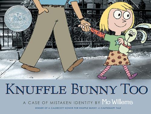 Knuffle Bunny Too: A Case of Mistaken Identity  by Mo Willems at Abbey's Bookshop, 