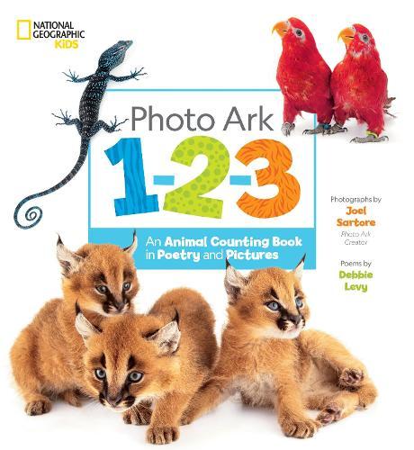 Photo Ark 1-2-3: An Animal Counting Book in Poetry and Pictures  by Debbie Levy at Abbey's Bookshop, 