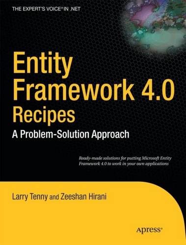Entity Framework 4.0 Recipes: A Problem-Solution Approach  by Larry Tenny at Abbey's Bookshop, 