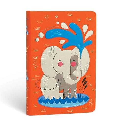 Baby Elephant Mini Lined Hardcover Journal  by Paperblanks at Abbey's Bookshop, 