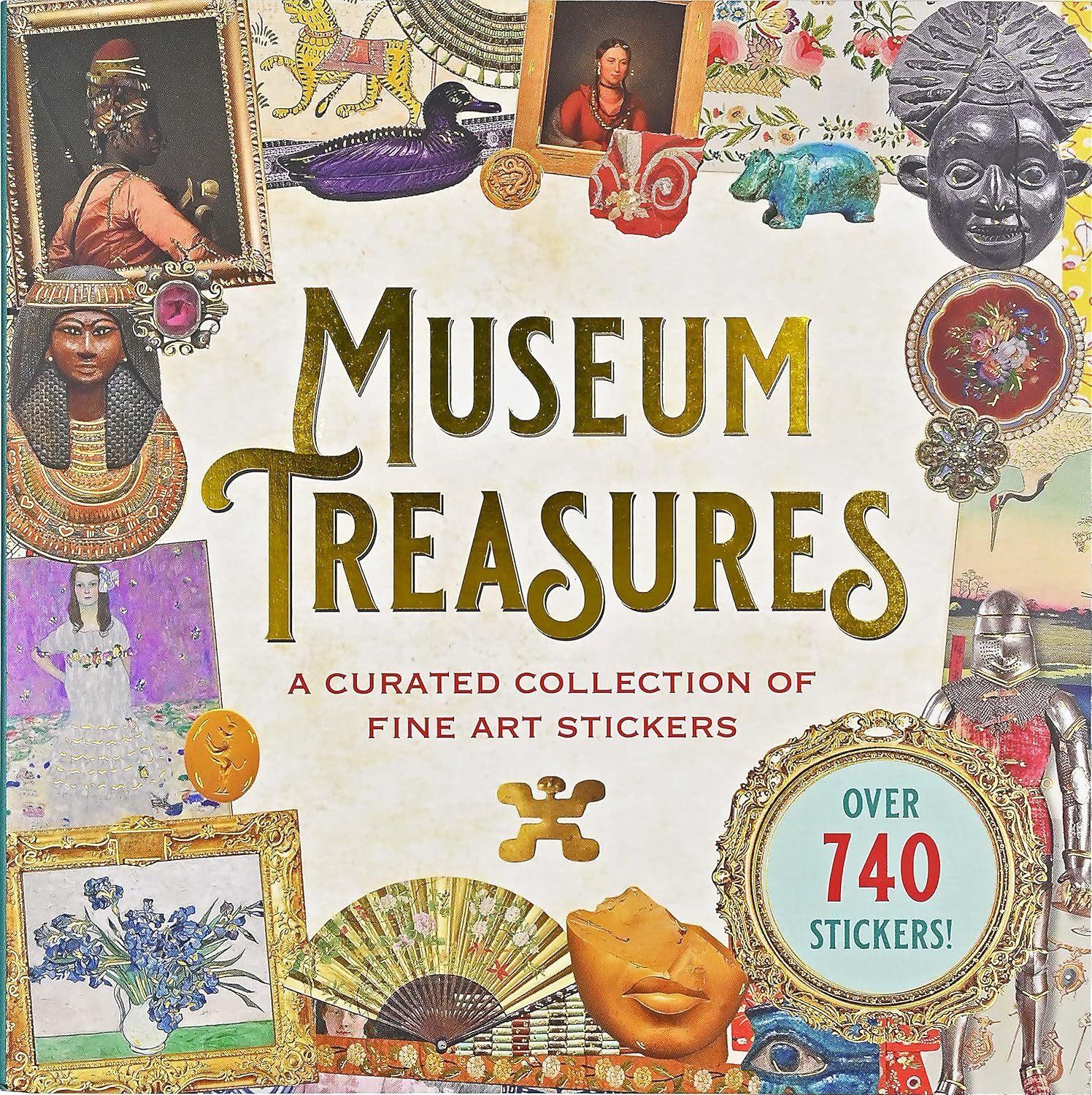 Museum Treasures Sticker Book (More than 740 Stickers!)