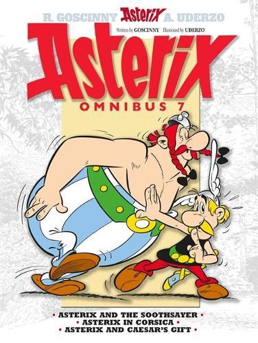Asterix: Asterix Omnibus 7: Asterix and The Soothsayer, Asterix in Corsica, Asterix and Caesar's Gift  by René Goscinny at Abbey's Bookshop, 