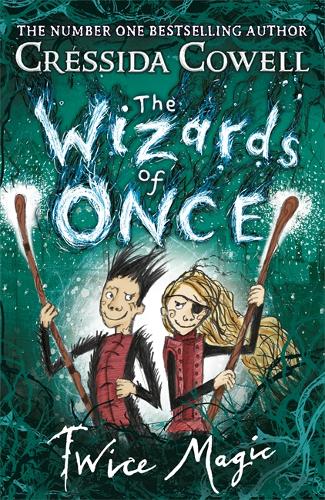 Twice Magic (#2 Wizards of Once)  by Cressida Cowell at Abbey's Bookshop, 