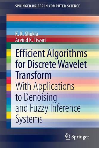 Efficient Algorithms for Discrete Wavelet Transform: With Applications to Denoising and Fuzzy Inference Systems  by K K Shukla at Abbey's Bookshop, 