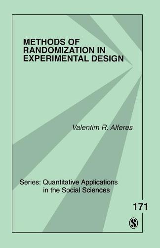 Methods of Randomization in Experimental Design  by Valentim R. Alferes at Abbey's Bookshop, 
