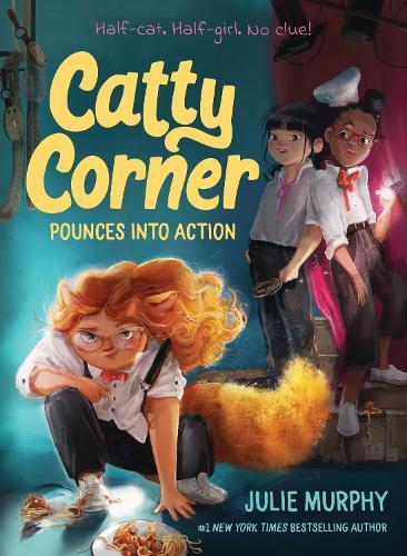 Catty Corner Pounces into Action  by Julie Murphy at Abbey's Bookshop, 
