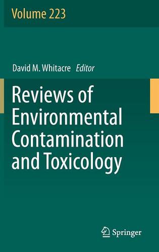 Reviews of Environmental Contamination and Toxicology Volume 223  by David M. Whitacre at Abbey's Bookshop, 