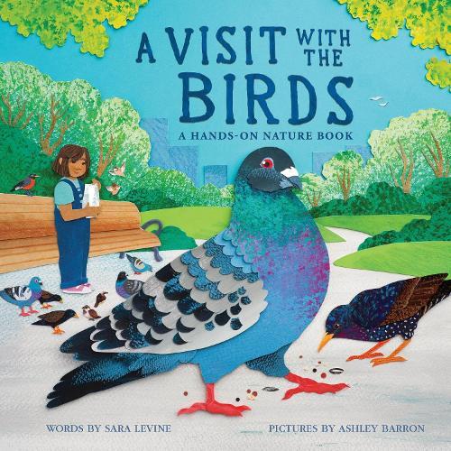 A Visit with the Birds: A Hands-On Nature Book  by Sara Levine at Abbey's Bookshop, 