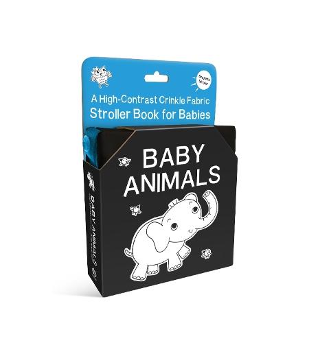 Baby Animals: A High-Contrast Crinkle Fabric Stroller Book for Babies  by duopress at Abbey's Bookshop, 