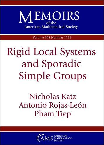 Rigid Local Systems and Sporadic Simple Groups  by Nicholas Michael Katz at Abbey's Bookshop, 