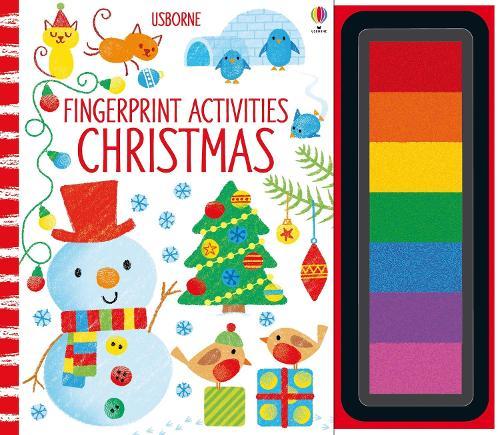 Fingerprint Activities Christmas  by Fiona Watt at Abbey's Bookshop, 