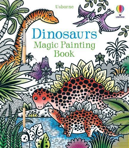 Dinosaurs Magic Painting Book  by Lucy Bowman at Abbey's Bookshop, 