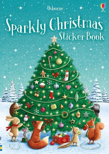 Sparkly Christmas Sticker Book  by Fiona Patchett at Abbey's Bookshop, 