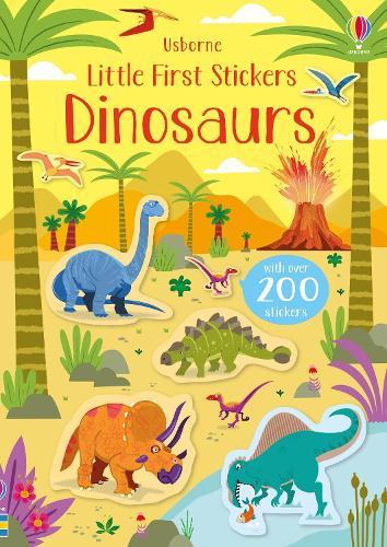 Little First Stickers Dinosaurs  by Kirsteen Robson at Abbey's Bookshop, 