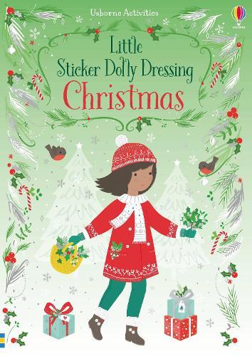 Little Sticker Dolly Dressing Christmas  by Fiona Watt at Abbey's Bookshop, 