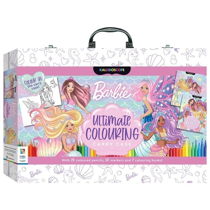 Barbie Ultimate (Kaleidoscope Colouring Carry Case )  by Hinkler at Abbey's Bookshop, 