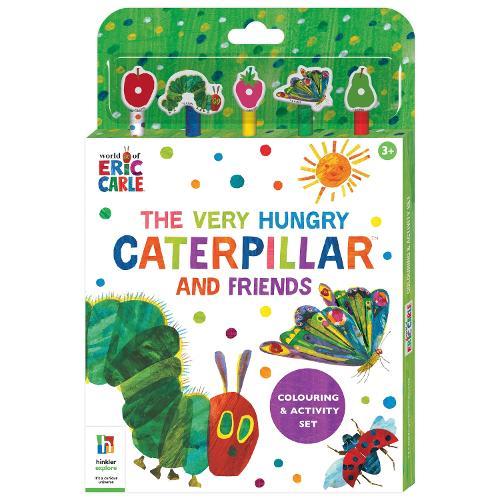 The Very Hungry Caterpillar Colouring & Activity Set  by Hinkler Pty Ltd at Abbey's Bookshop, 