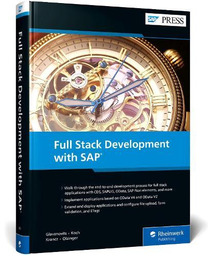 Full Stack Development with SAP  by Rene  Glavanovits at Abbey's Bookshop, 