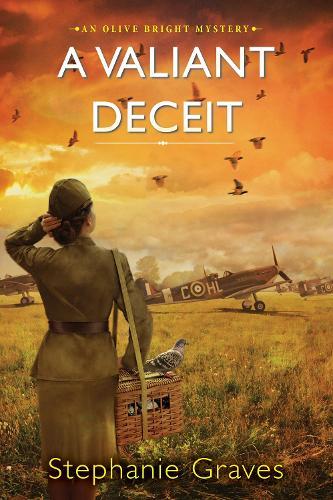 A Valiant Deceit: A WW2 Historical Mystery Perfect for Book Clubs  by Stephanie Graves at Abbey's Bookshop, 