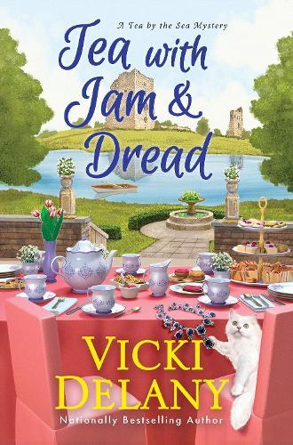 Tea with Jam & Dread  by Vicki Delany at Abbey's Bookshop, 