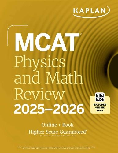 MCAT Physics and Math Review 2025-2026: Online + Book  by Kaplan Test Prep at Abbey's Bookshop, 