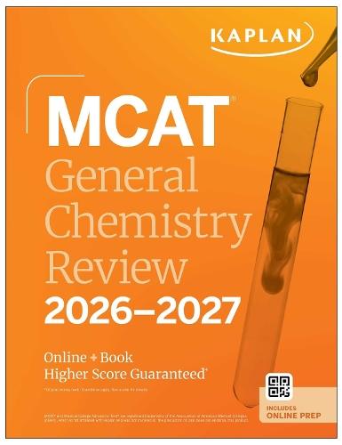 MCAT General Chemistry Review 2026-2027: Online + Book  by Kaplan Test Prep at Abbey's Bookshop, 