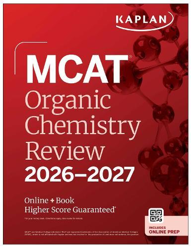 MCAT Organic Chemistry Review 2026-2027: Online + Book  by Kaplan Test Prep at Abbey's Bookshop, 