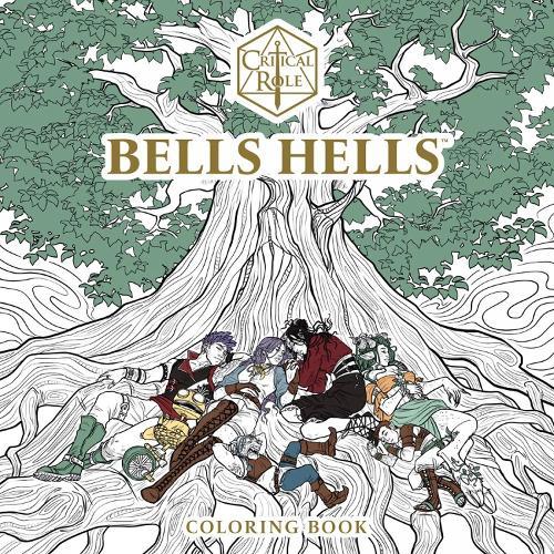 Critical Role: Bells Hells Coloring Book  by Selina Critical Role at Abbey's Bookshop, 