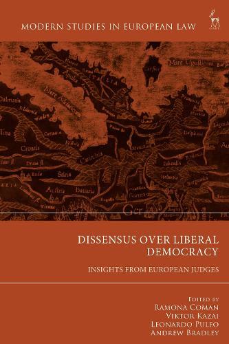Dissensus over Liberal Democracy: Insights from European Judges  by Ramona Coman (Université Libre de Bruxelles, Belgium) at Abbey's Bookshop, 