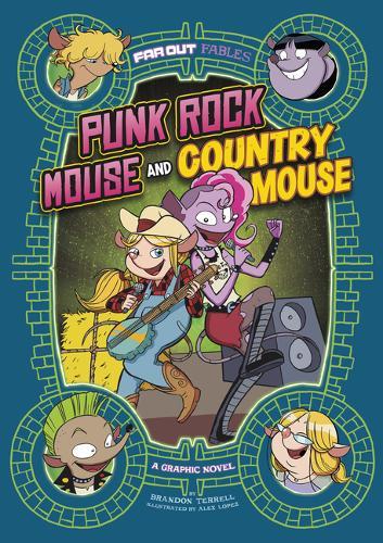 Punk Rock Mouse and Country Mouse: A Graphic Novel  by Brandon Terrell at Abbey's Bookshop, 