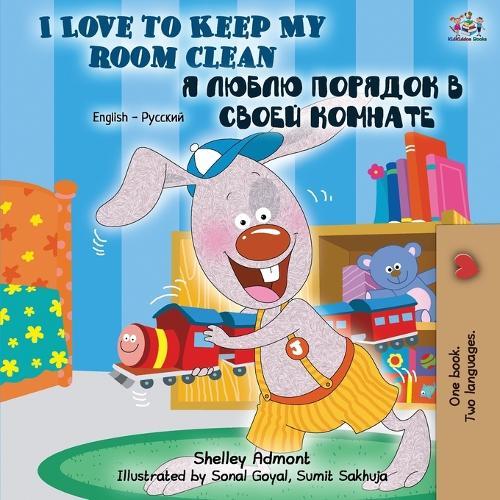 I Love to Keep My Room Clean (English / Russian)  by Shelley Admont at Abbey's Bookshop, 