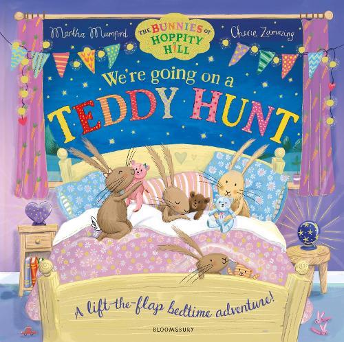 We're Going on a Teddy Hunt: A Bedtime Lift-the-Flap Adventure (The Bunnies of Hoppity Hill)  by Martha Mumford at Abbey's Bookshop, 