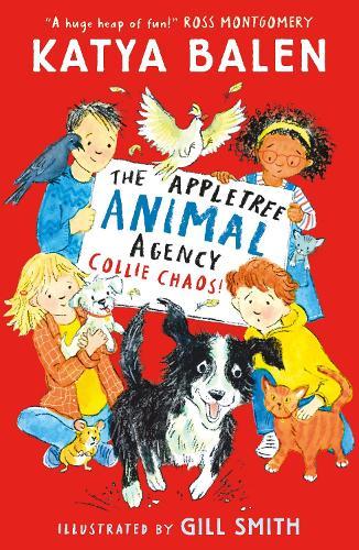 The Appletree Animal Agency: Collie Chaos: Snow and puppies cause fun-filled Christmas chaos in this cosy illustrated animal vet and rescue series for ages 6/7/8/9  by Katya Balen at Abbey's Bookshop, 