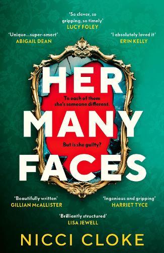 Her Many Faces  by Nicci Cloke at Abbey's Bookshop, 